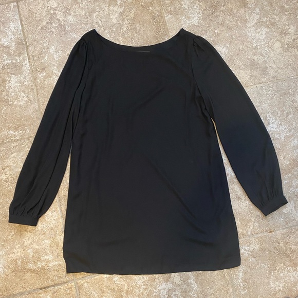 Lulus Long Sleeve Black Dress - size Large - Picture 2 of 5